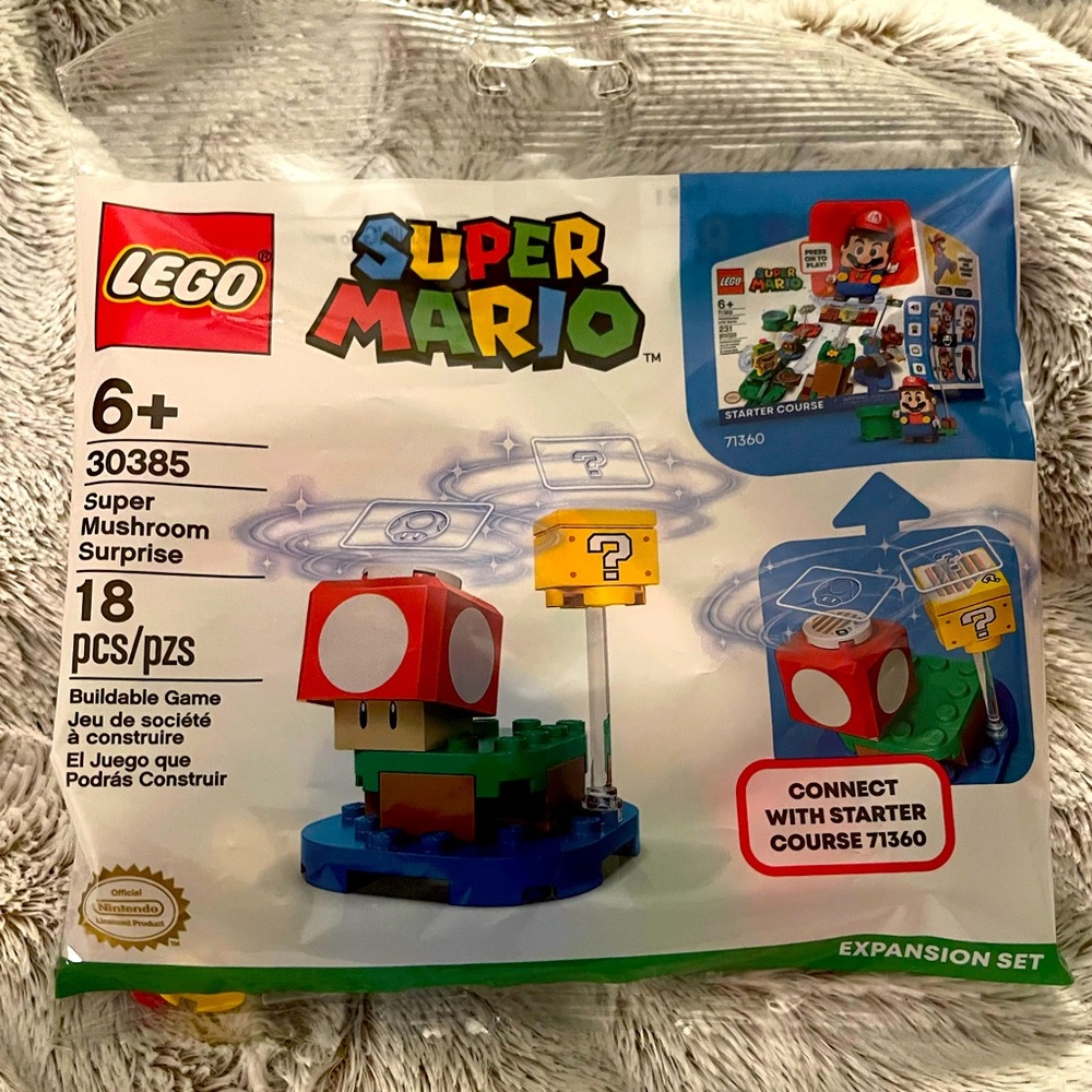 LEGO Super Mario Bros Super Mushroom Surprise